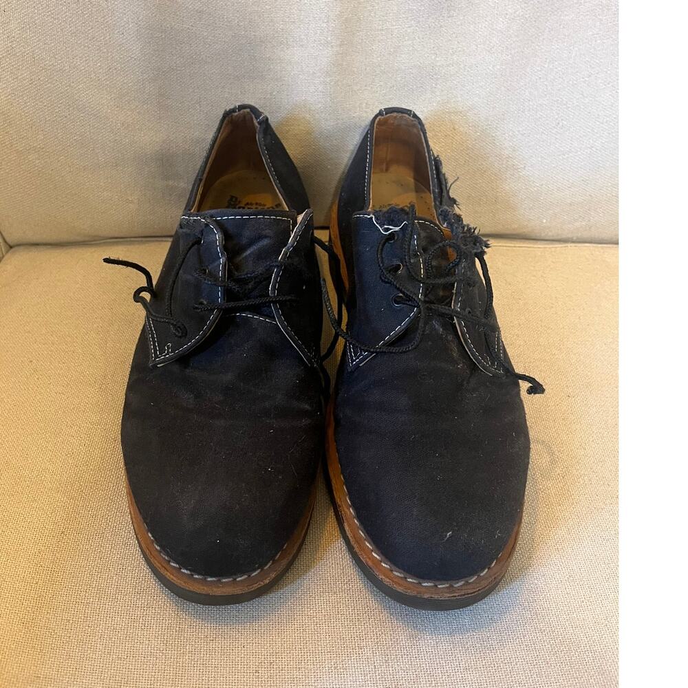 Doc Martens Lester Canvas Oxford FLAWS US9 Grunge